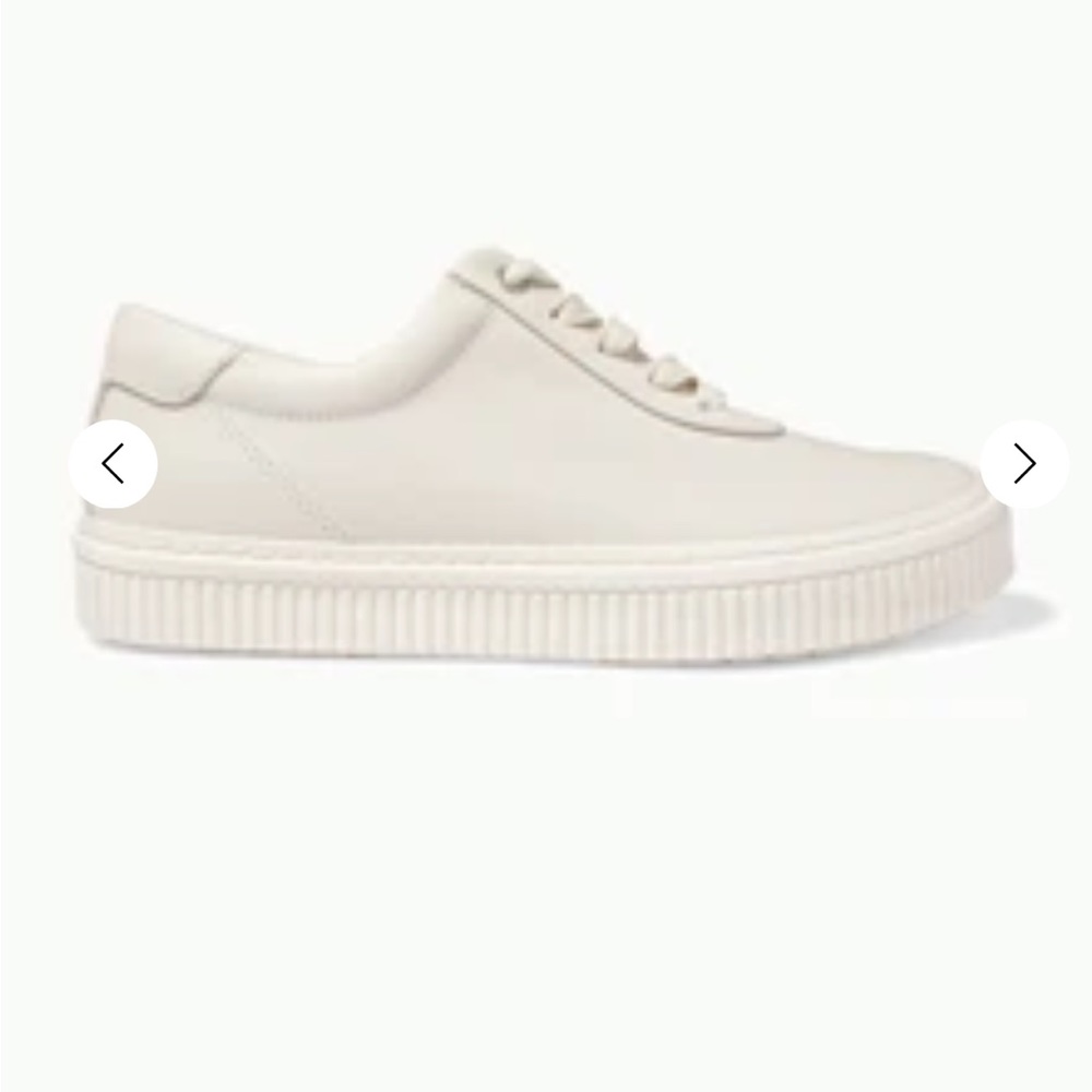 Net-a-Porter BOTH white/cream leather sneakers Euro 36 US 5-5.5 (superga style)